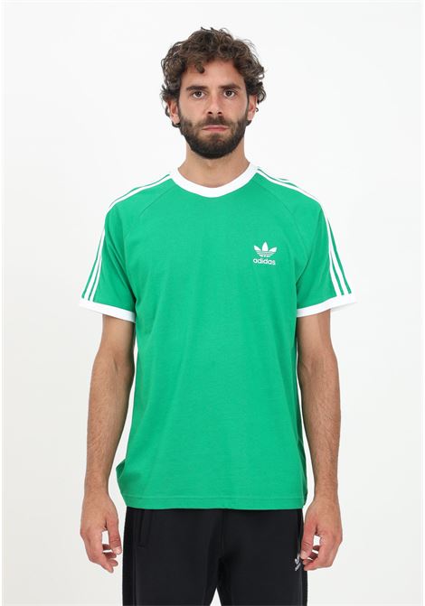 Adicolor Classics 3-Stripes green men's t-shirt ADIDAS ORIGINALS | IM0410.